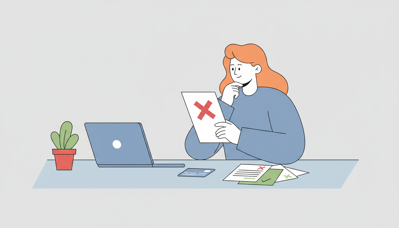 Kreditkartenantrag abgelehnt? Ursachen & Lösungen 2025